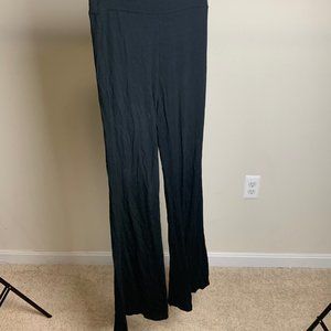 short black flared pants